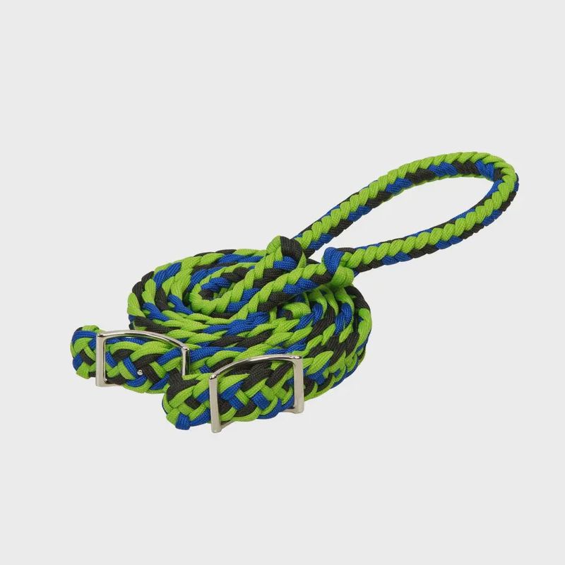 Braided Nylon Barrel Reins [Assorted Colors]
