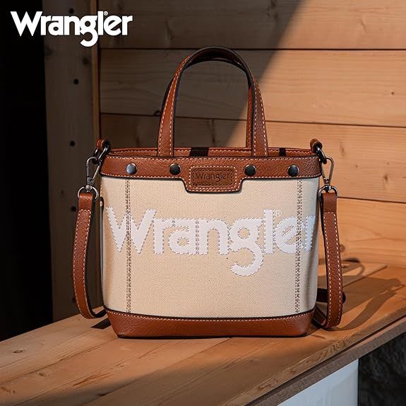 Canvas Mini Top Handle Tote/Crossbody