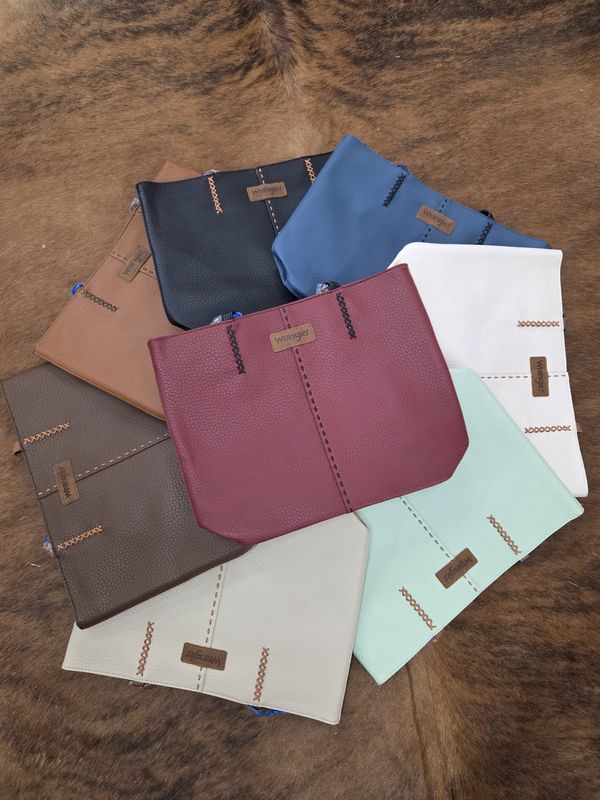 Wrangler Shoulder Tote- Various Colors
