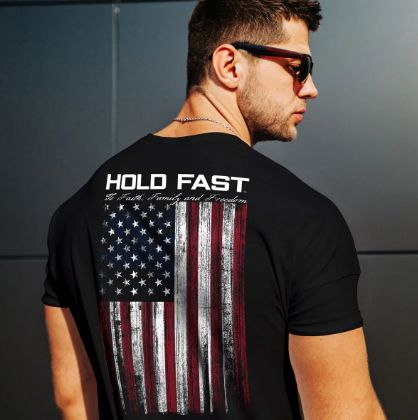 US Flag Hold Fast