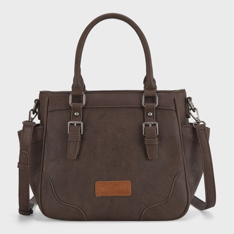 Wrangler Carry-All Buckle Tote/Crossbody