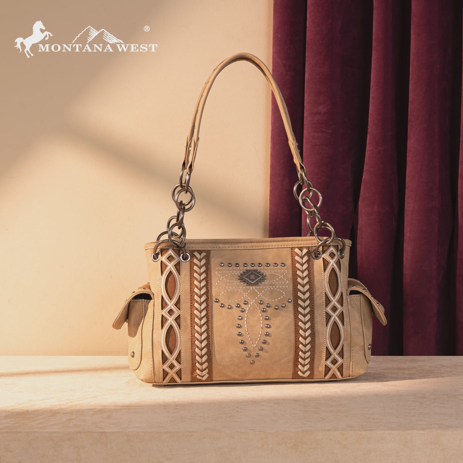 Montana West Cut-Out Embroidered Concealed Carry