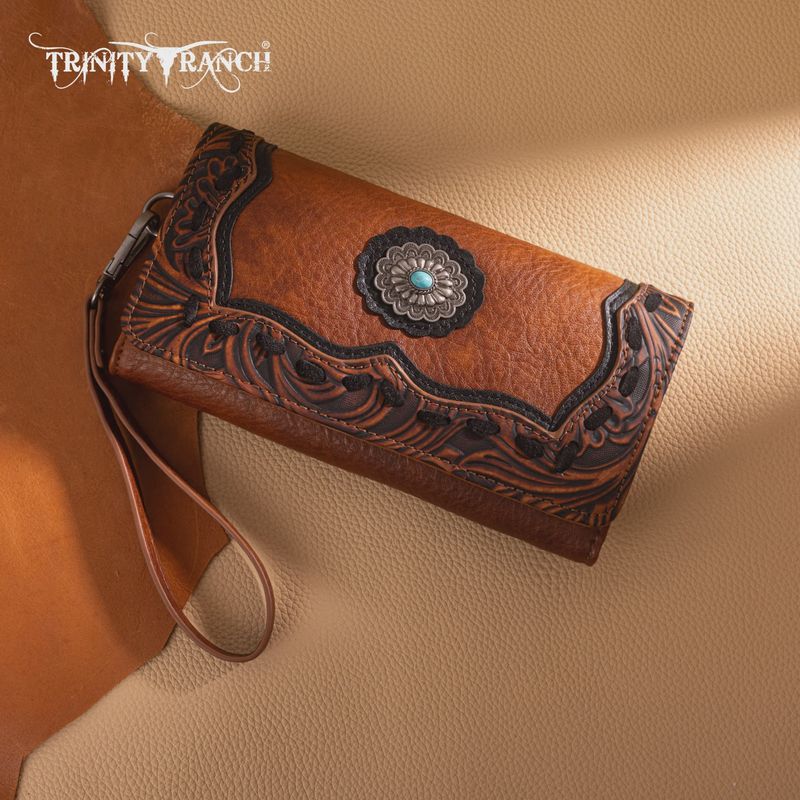 Trinity Ranch Concho Collection Wallet