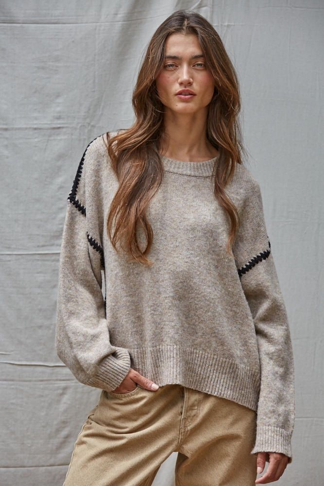 Manon Whipstitch Sweater