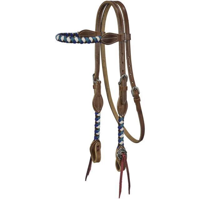 Wool String Browband Headstall