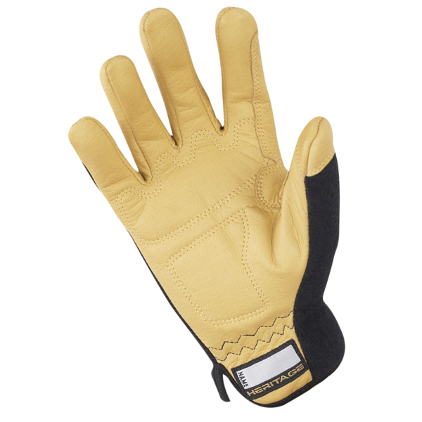 Stable Work Glove Black/Tan