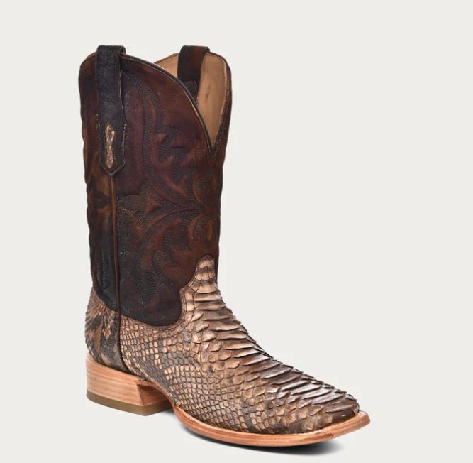 The Alex Embroidered Lamb Boot
