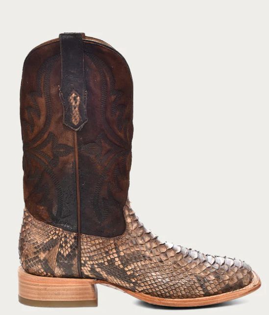 The Alex Embroidered Lamb Boot