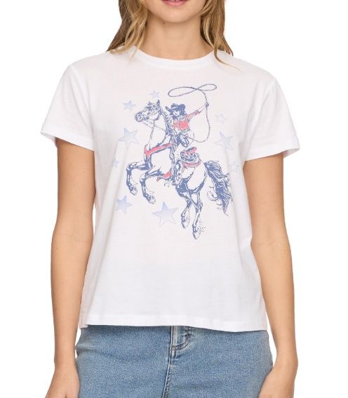 COWGIRL SS GRAPHIC TEE