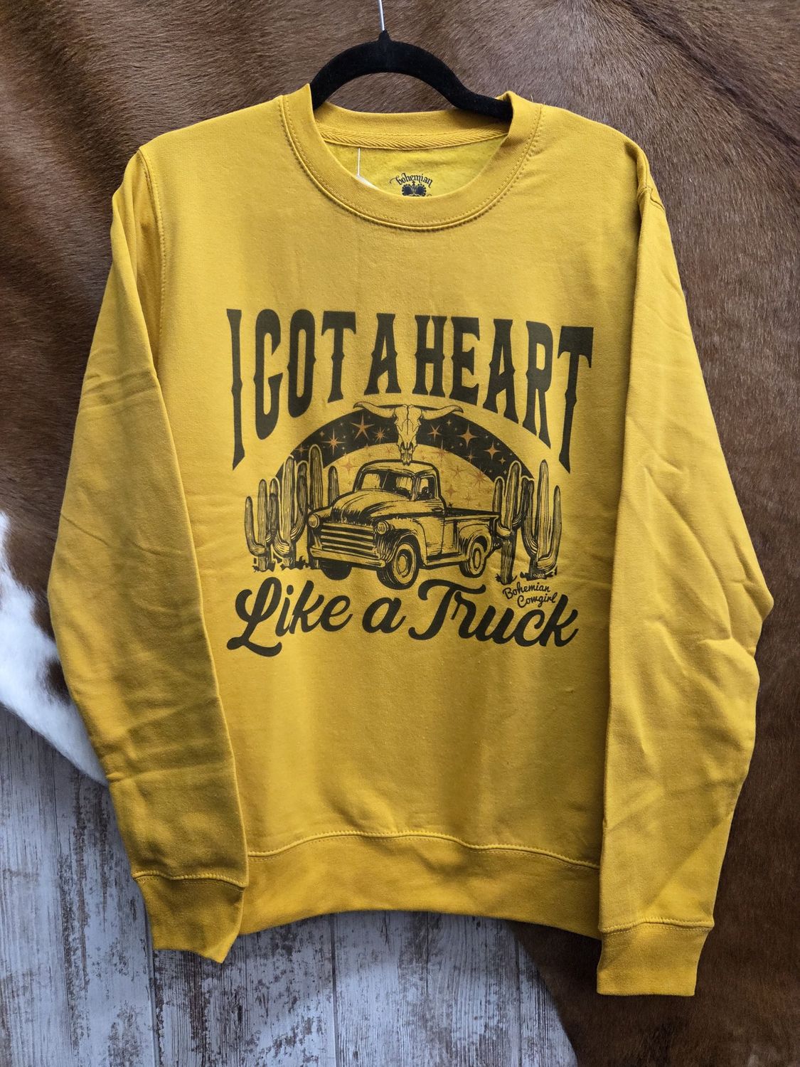 Heart Like A Truck Sweatshirt