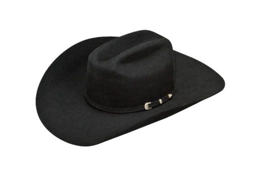 Ariat Men&#39;s Black Wool Cowboy Hat