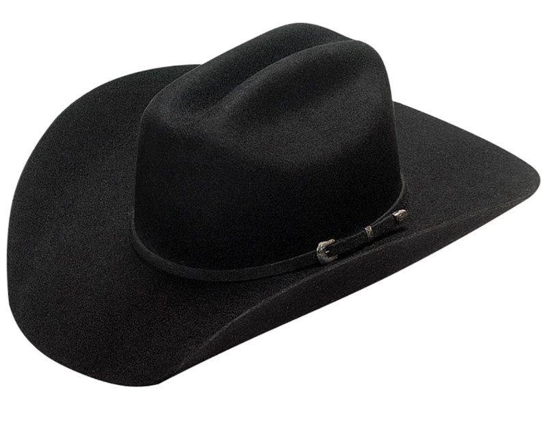 Twister Dallas Black Wool Cowboy Hat