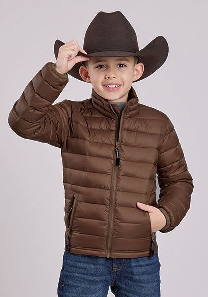Boy&#39;s Lightweight Parachute Nylon Jacket