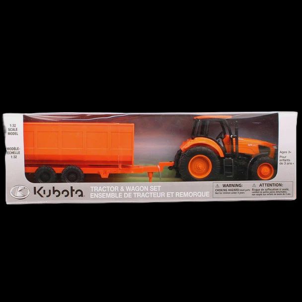 Kubota Farm Tractor &amp; Trailer 5100004