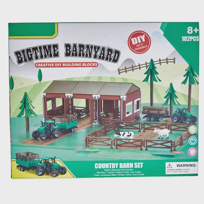 Bigtime Barnyard Country Barn Set