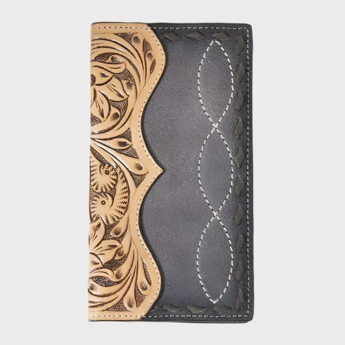 Floral Buck Lace Rodeo Wallet