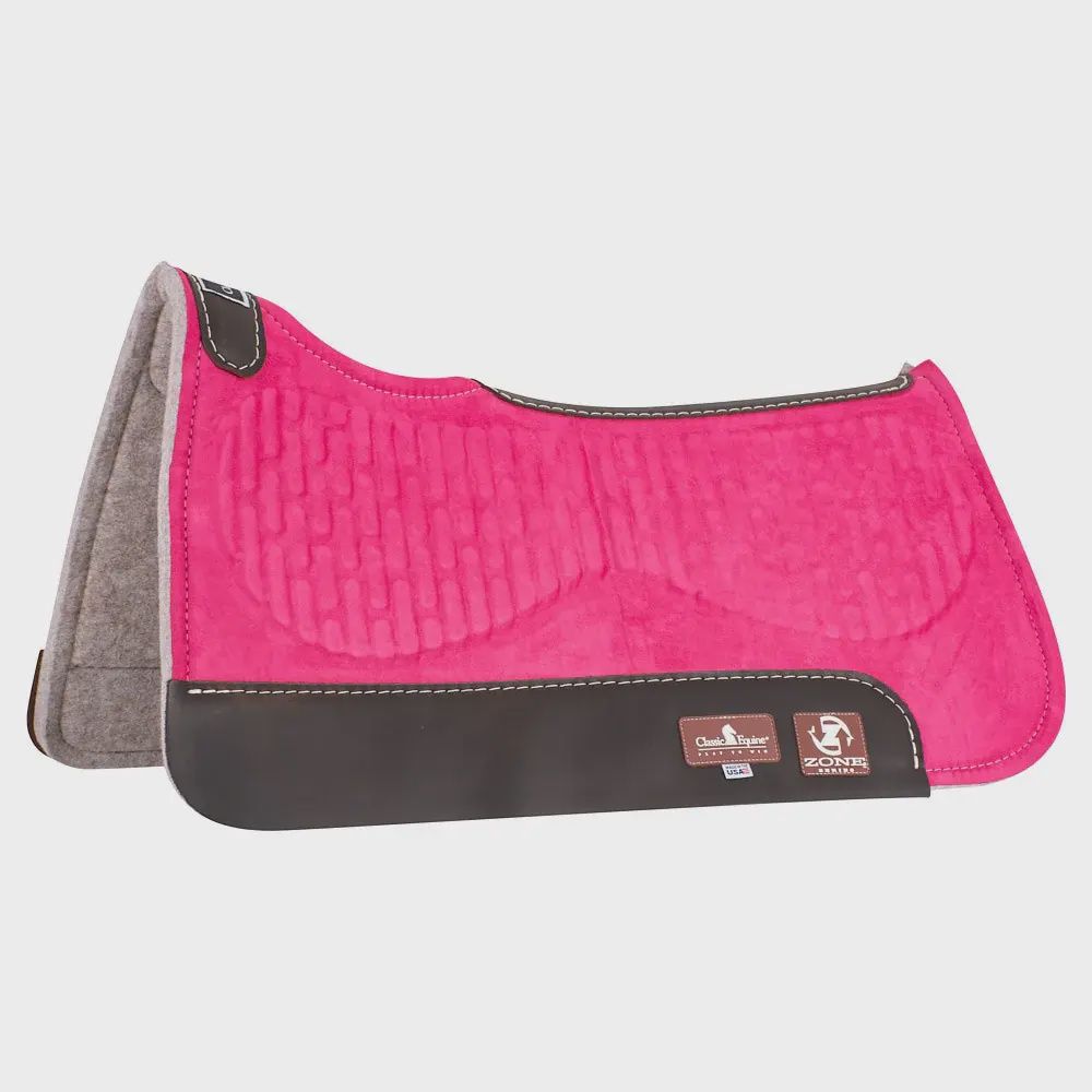 Zone Micro Suede Pad, 3/4-Inch Felt, Color: Pink, Size: 28&quot;X30&quot;