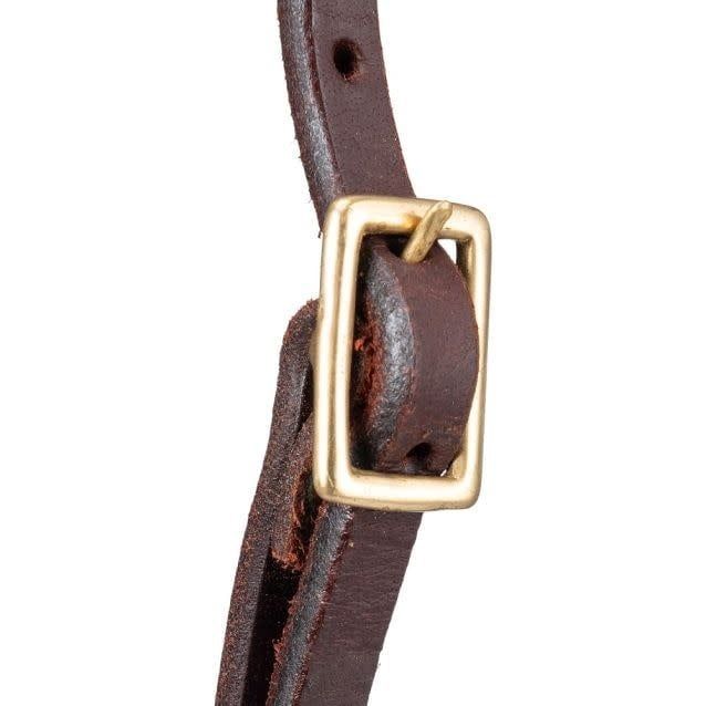 Rolled Harness Leather Caveson