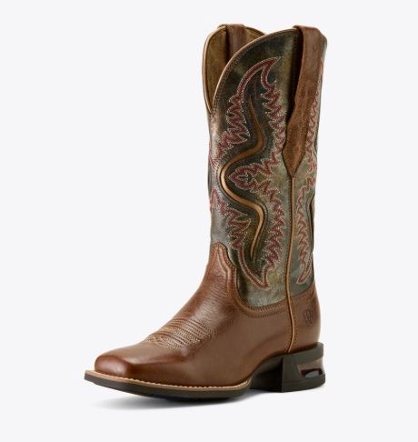 Captivate Wide Square Toe Western Boot