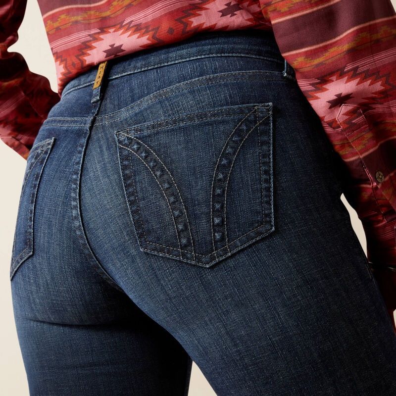 High Rise Frazey Slim Trouser Jeans