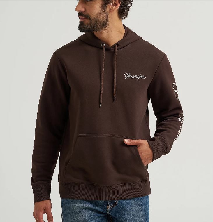 Men&#39;s Wrangler® Rope Logo Hoodie