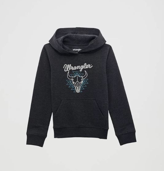 Boy&#39;s Wrangler Front Animal Logo Pullover Hoodie