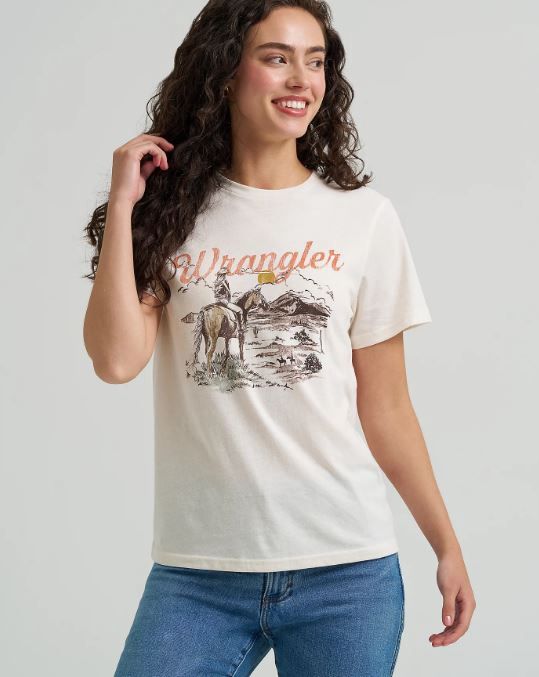 Women&#39;s Wrangler Western Graphic Reg Fit Tee