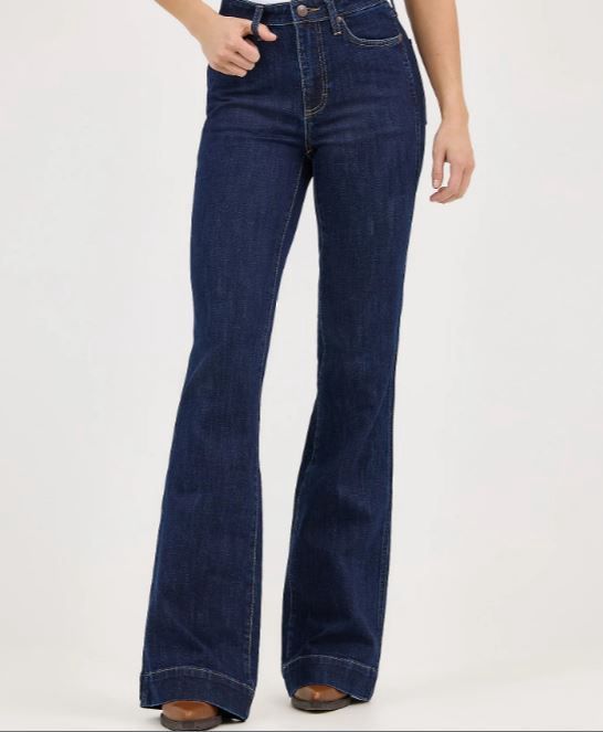 The Bailey-  Wrangler Retro® High Rise Trouser Jean