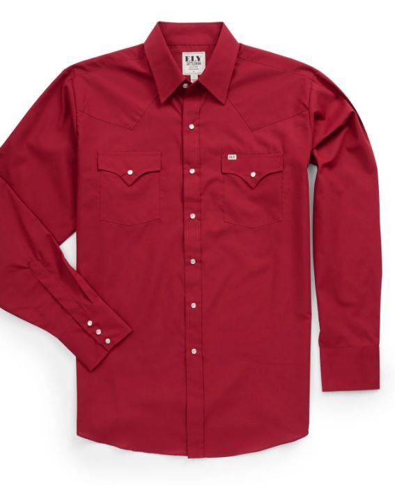Men&#39;s Ely LS Ruby Western Shirt
