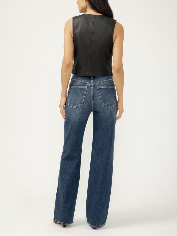 The Jazmine High Rise Studded Trouser Leg Jeans