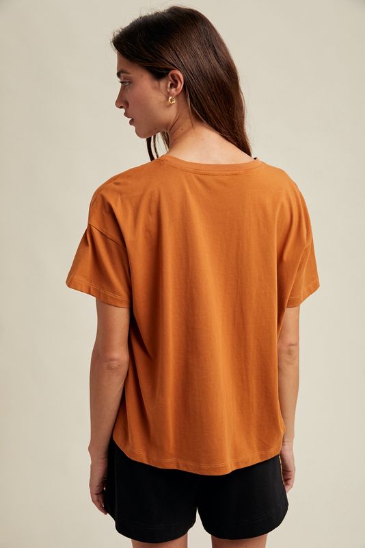Yeehaw Stitched Knit Tee