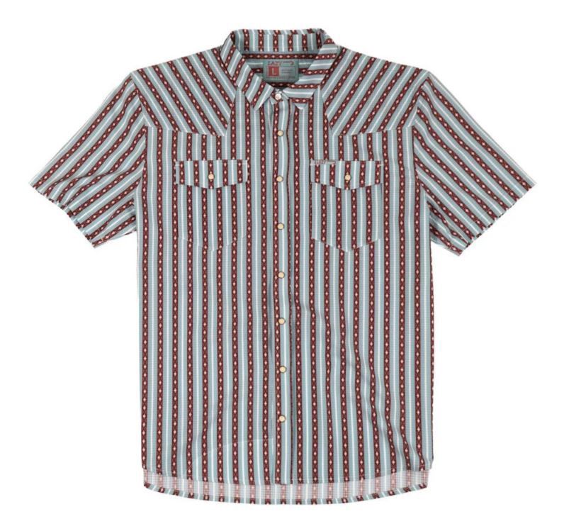 Lazy J Ranch Men&#39;s Airflow Pearl Snap