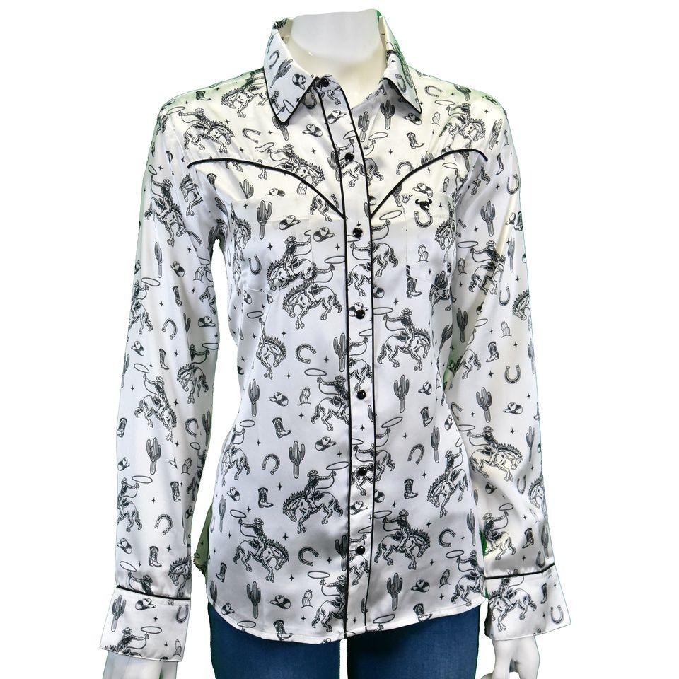 Buck N Boots Long Sleeve Button Down