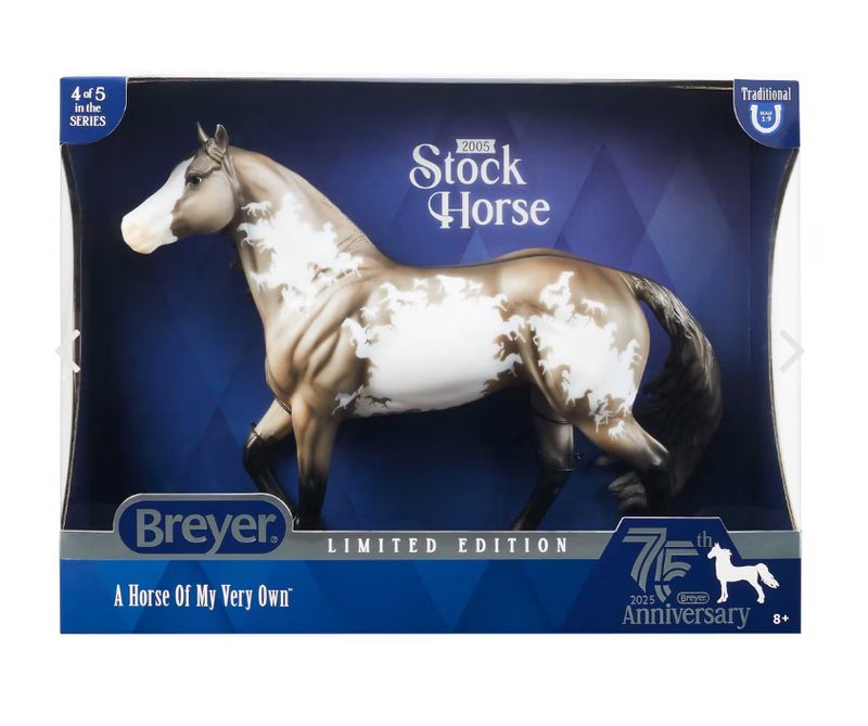 75th Anniversary Horse- Stock Horse