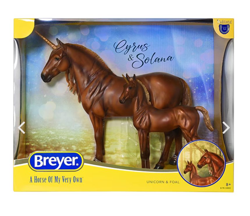 Cyrus &amp; Solana: Unicorn Stallion &amp; Foal