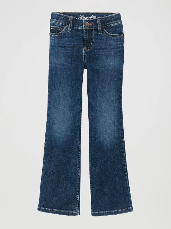 Girl's Wrangler Bespoke Bootcut Jean- Lacey