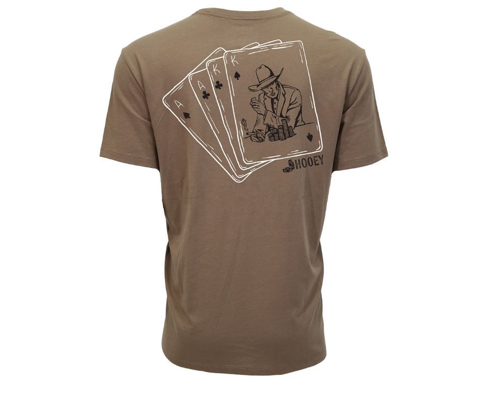 Gambler Men&#39;s Shitake Crew Neck Cotton