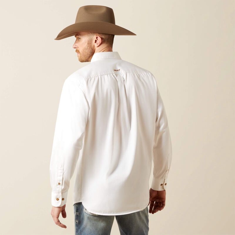 Solid Twill Classic Fit Shirt