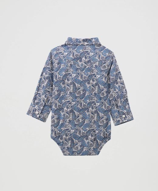 Baby Boy's Long Sleeve Western Snap Bodysuit