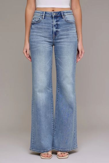 The Olivia Flare - High Rise Wide Comfort Flare