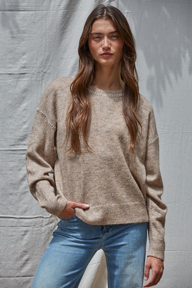 Double Play Sweater Top