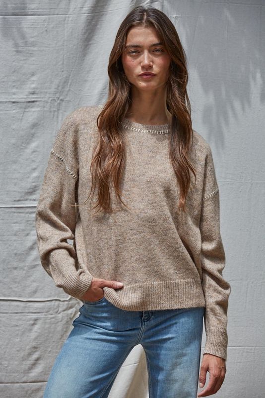 Double Play Sweater Top