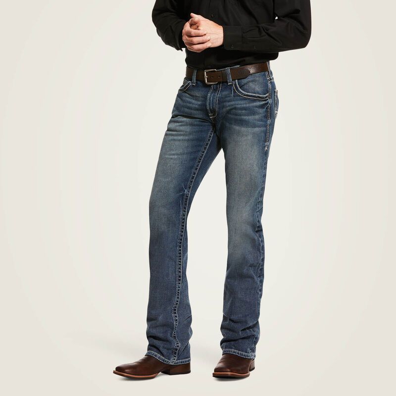 The Adkins - Ariat M5 Slim Stretch Stackable Straight Leg Mens Jean