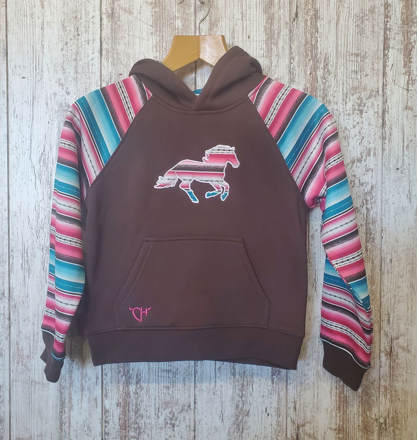Youth Horse Fleece Hoodie