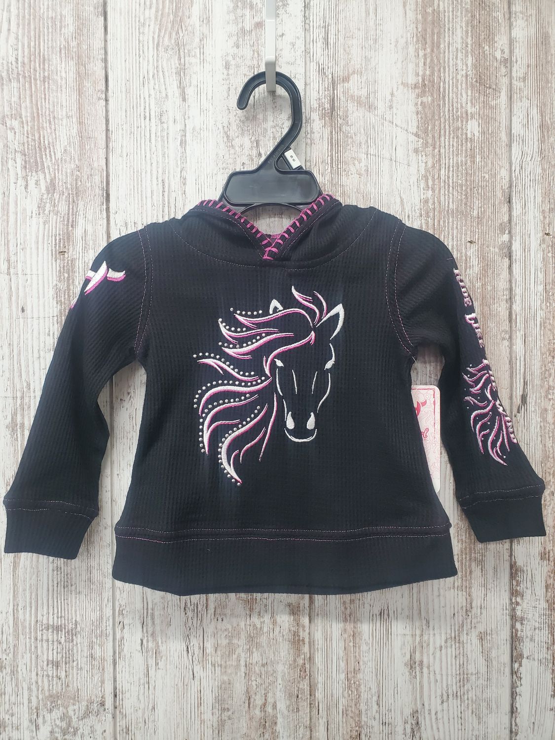 Blaze Horse Thermal Hoodie