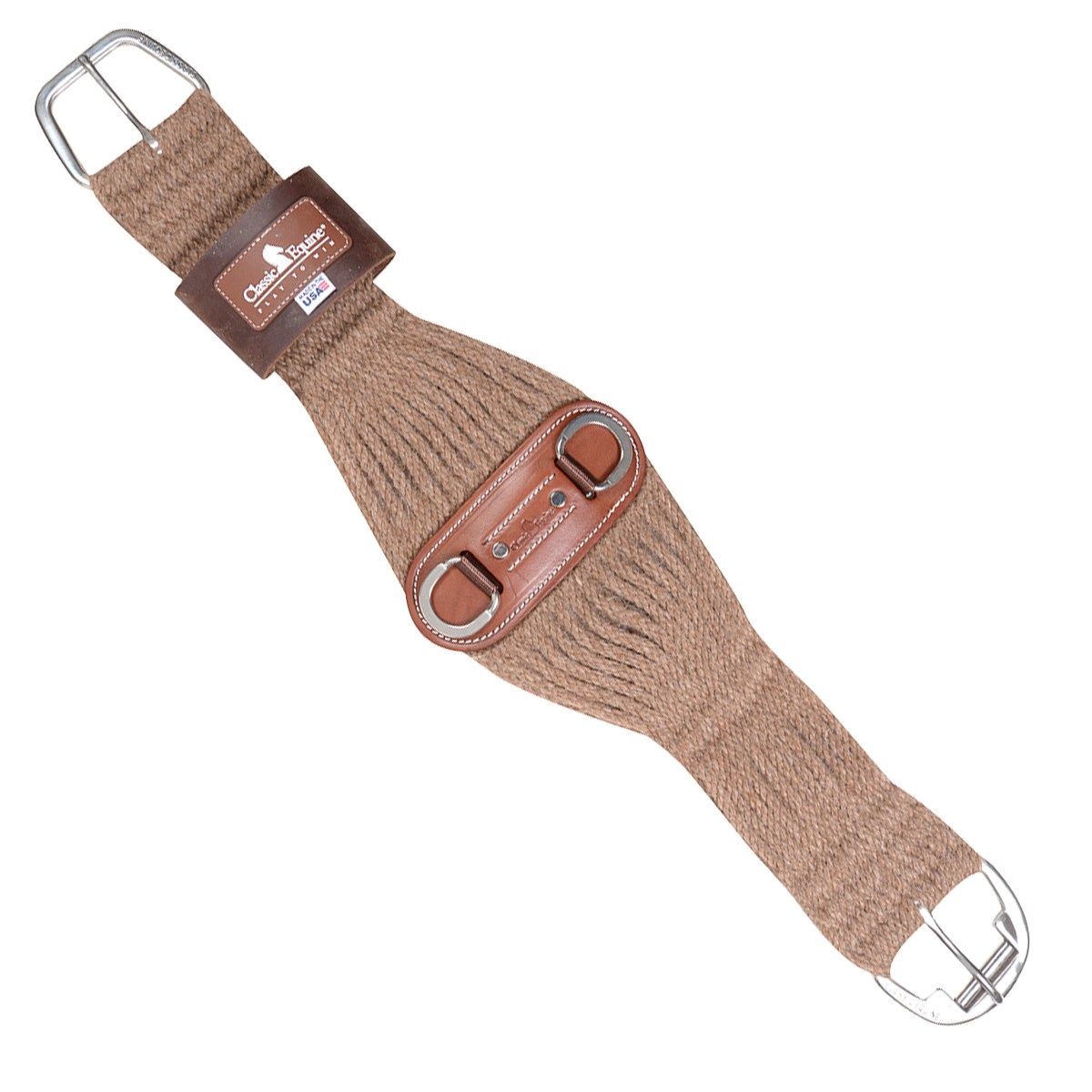 Classic Equine 100% Alpaca Cinch, Size: 28", Type: Roper 27-Strand