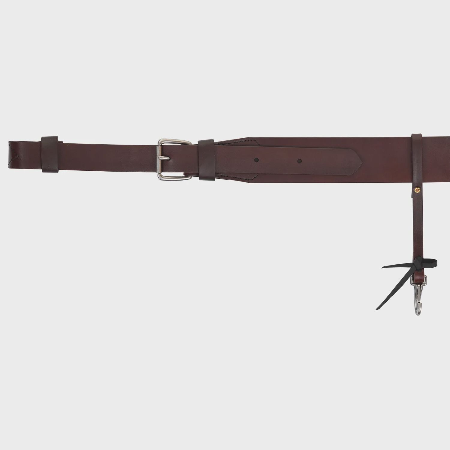3" Smooth Lightweight Flank Cinch, Color: Walnut