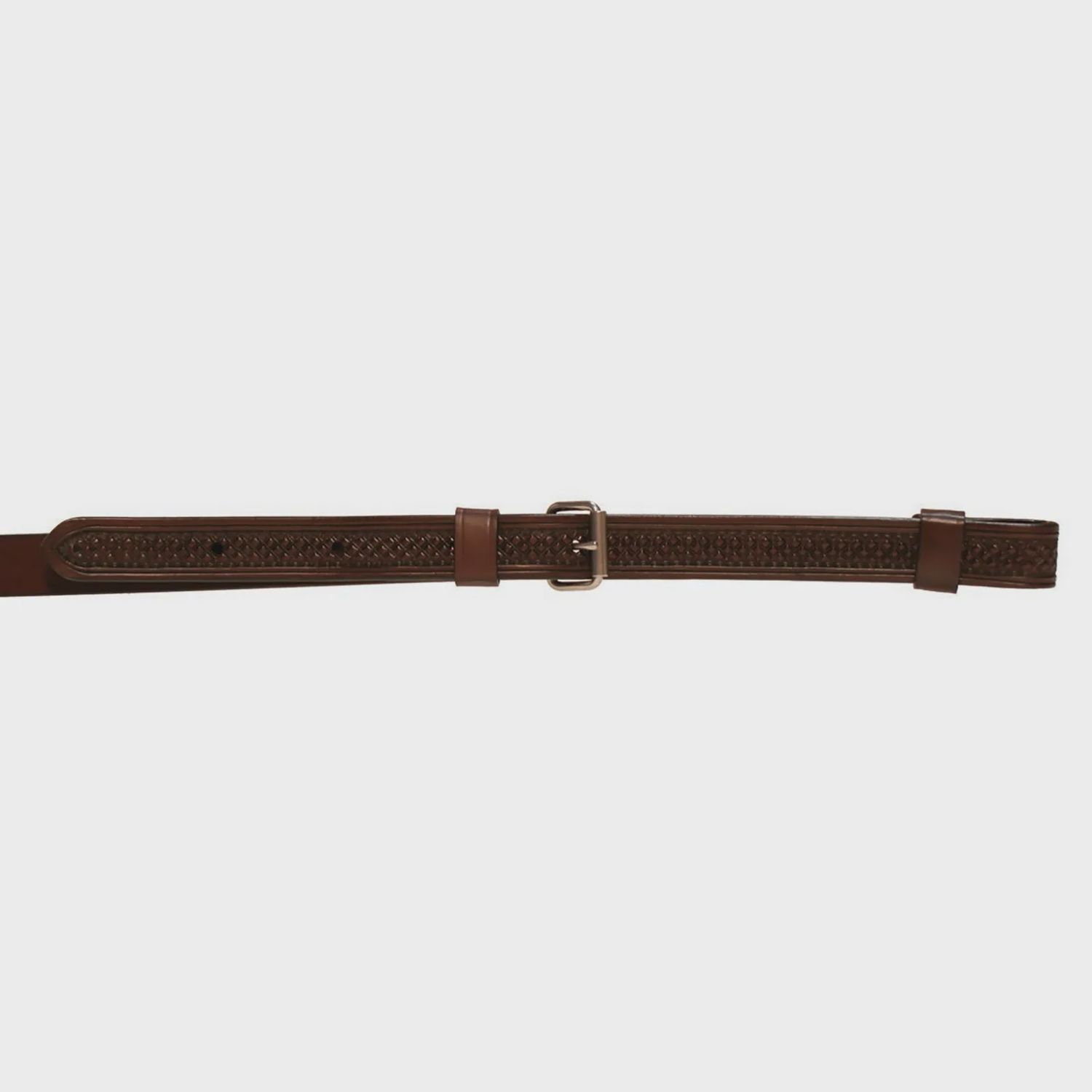 1 1/2" Julie Goodnight Diamond Flank Cinch, Color: Walnut