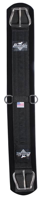 SMx Western Cinch, Color: Black, Size: 14"