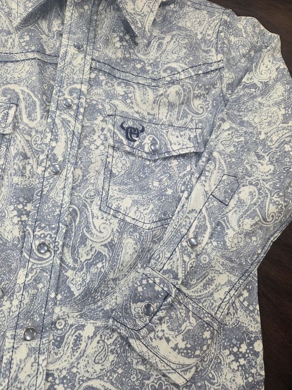 Paisley Print LS